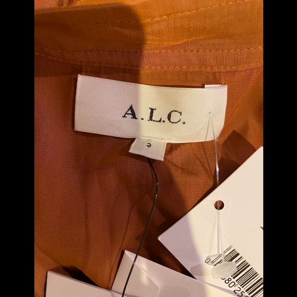 NWT! A.L.C. Jenine Belted Midi Dress - Picture 12 of 14